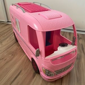 Barbie dream camper gently used